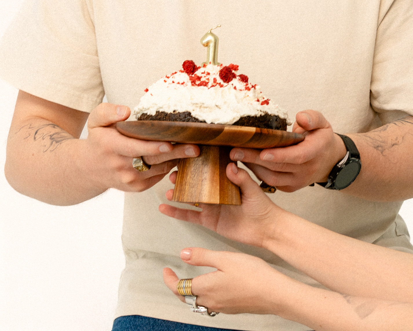 pirmojo gimtadienio fotosesija tortas tevu rankose