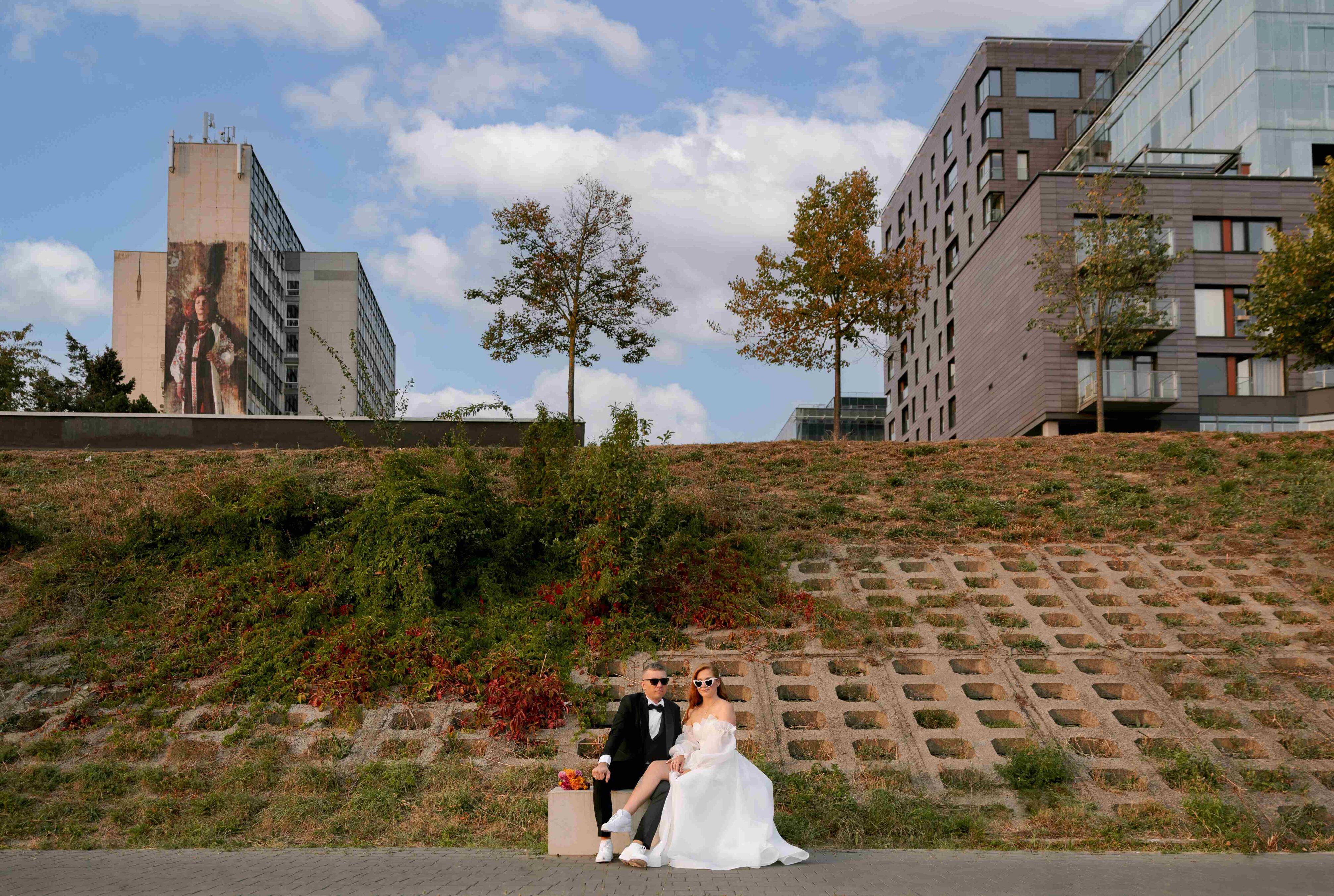 vilnius by river wedding photography vilnele