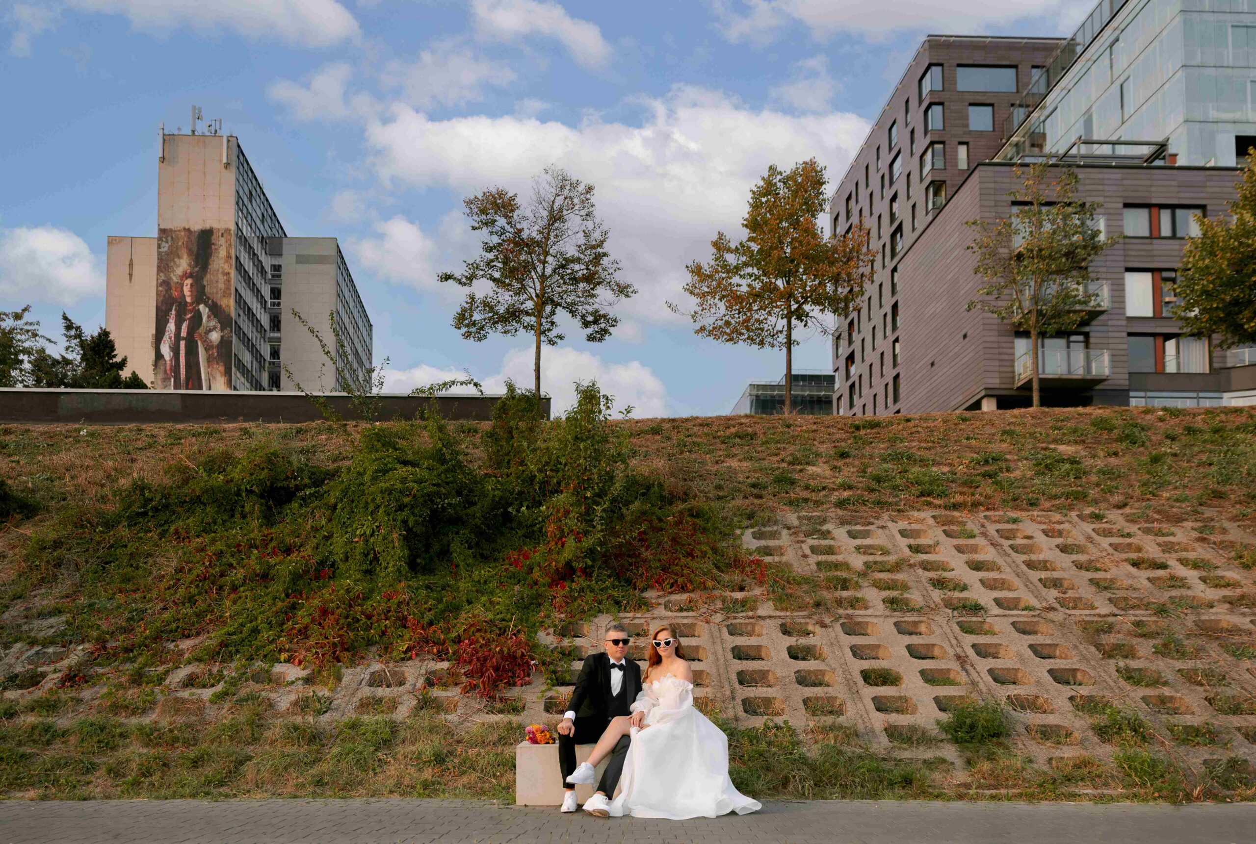 vilnius by river wedding photography vilnele