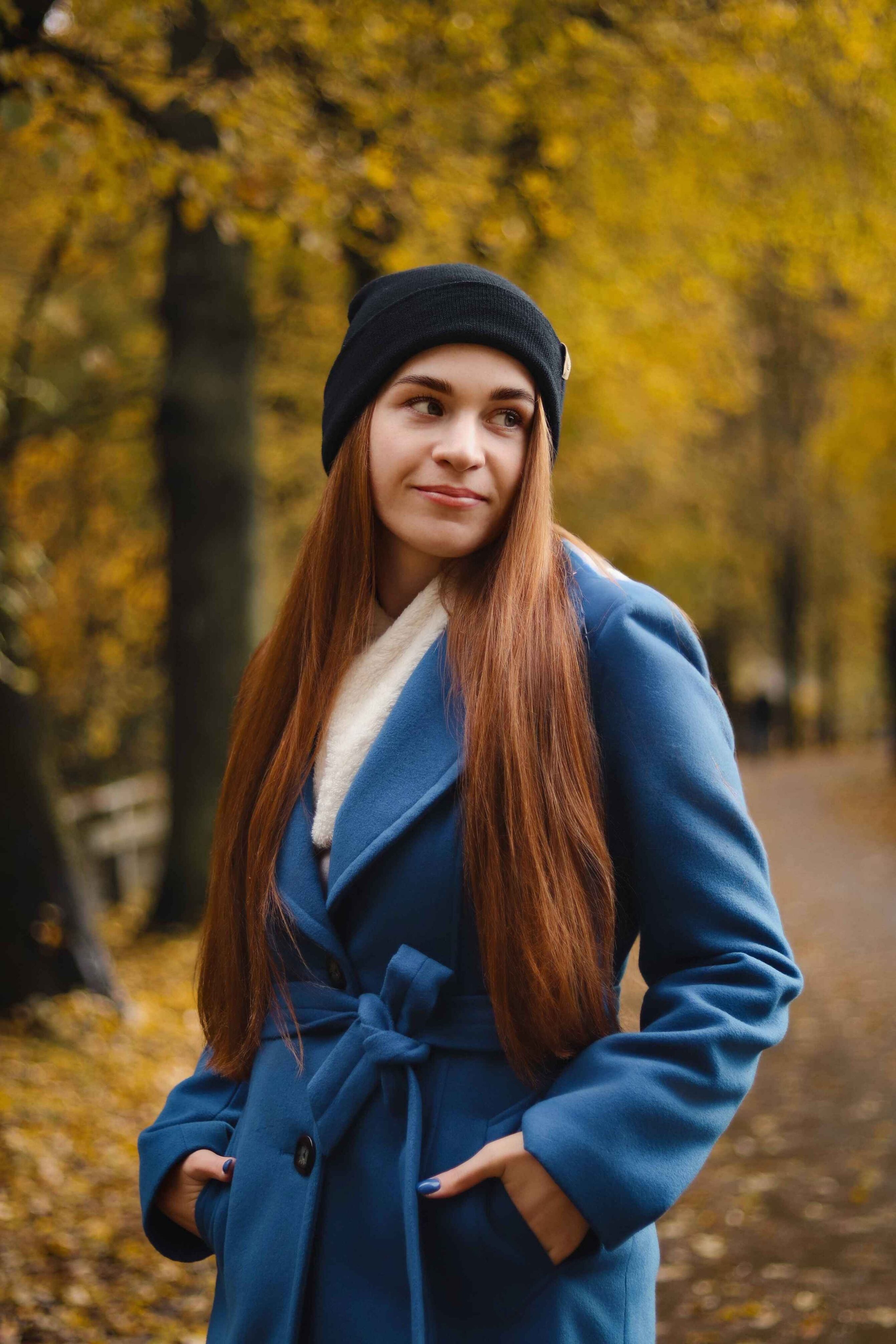 autumn portrait in vilnius oldtown rotonda