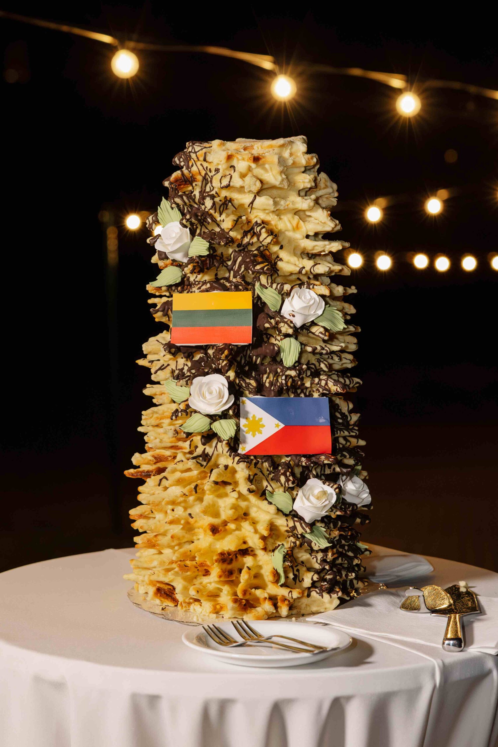 lithuanian filipino wedding cake bamkuchen tree cake