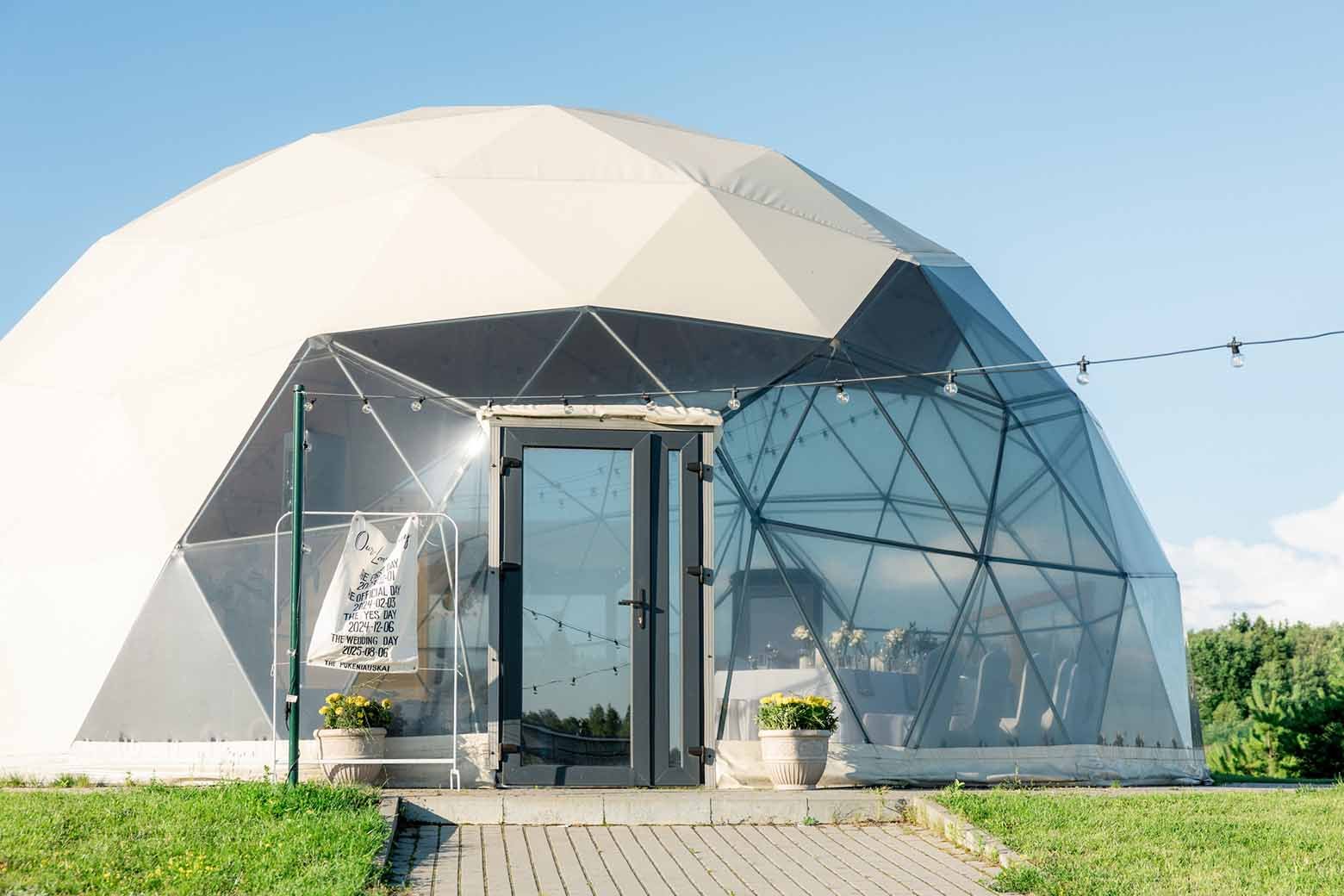 meda house event dome for wedding
