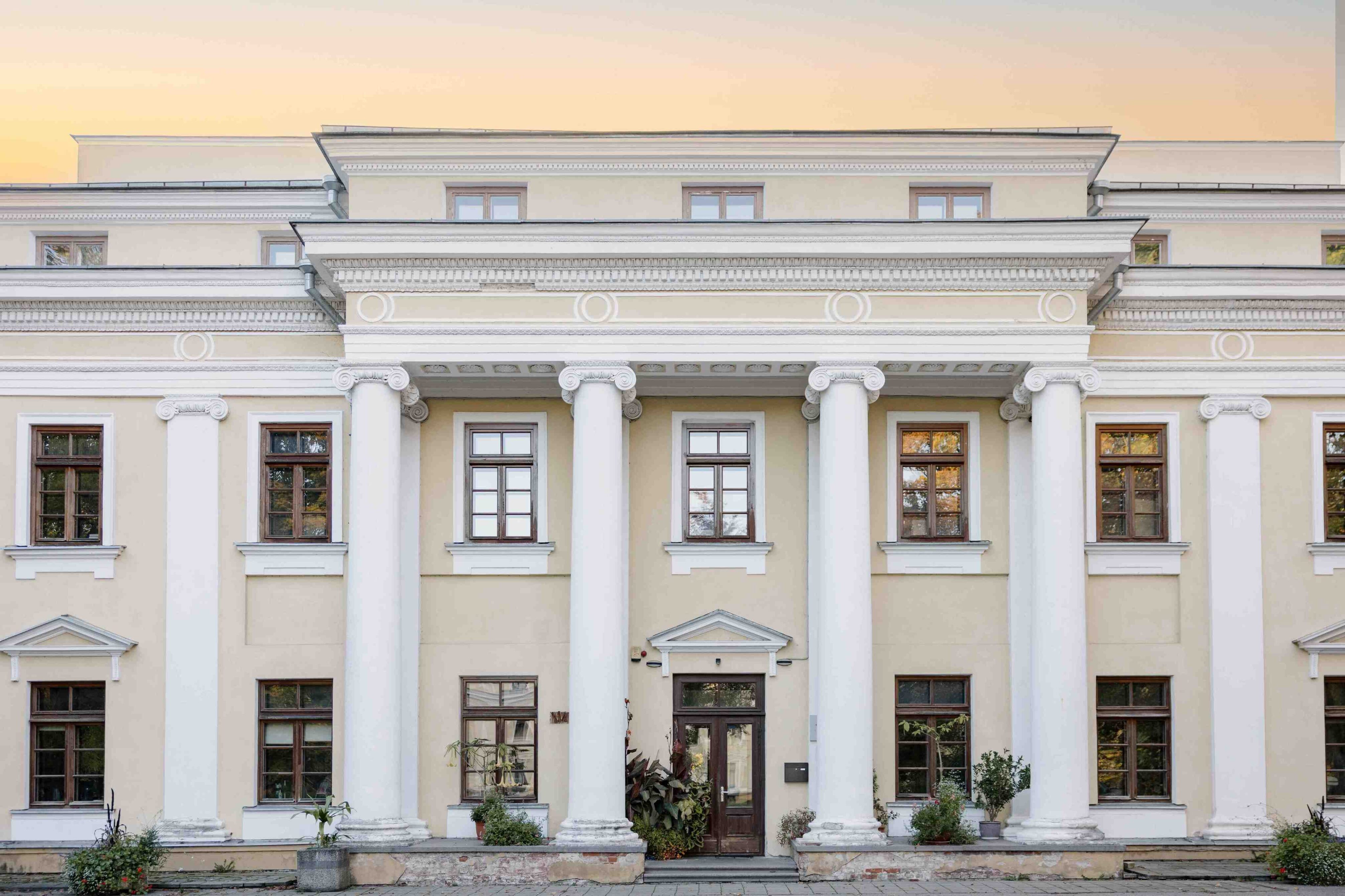 verkių dvaras saulėlydis