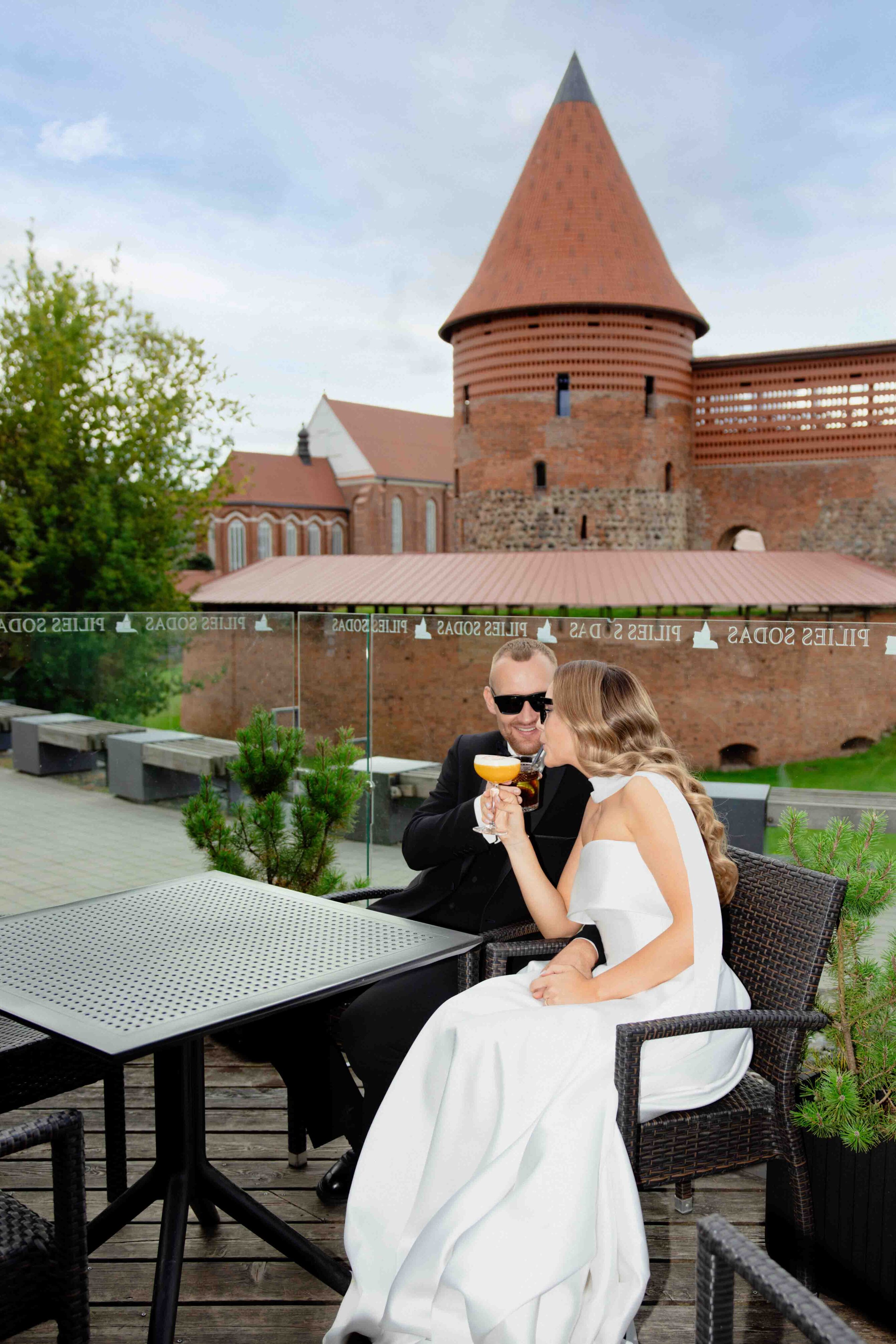 kauno pilis vestuvine fotosesija