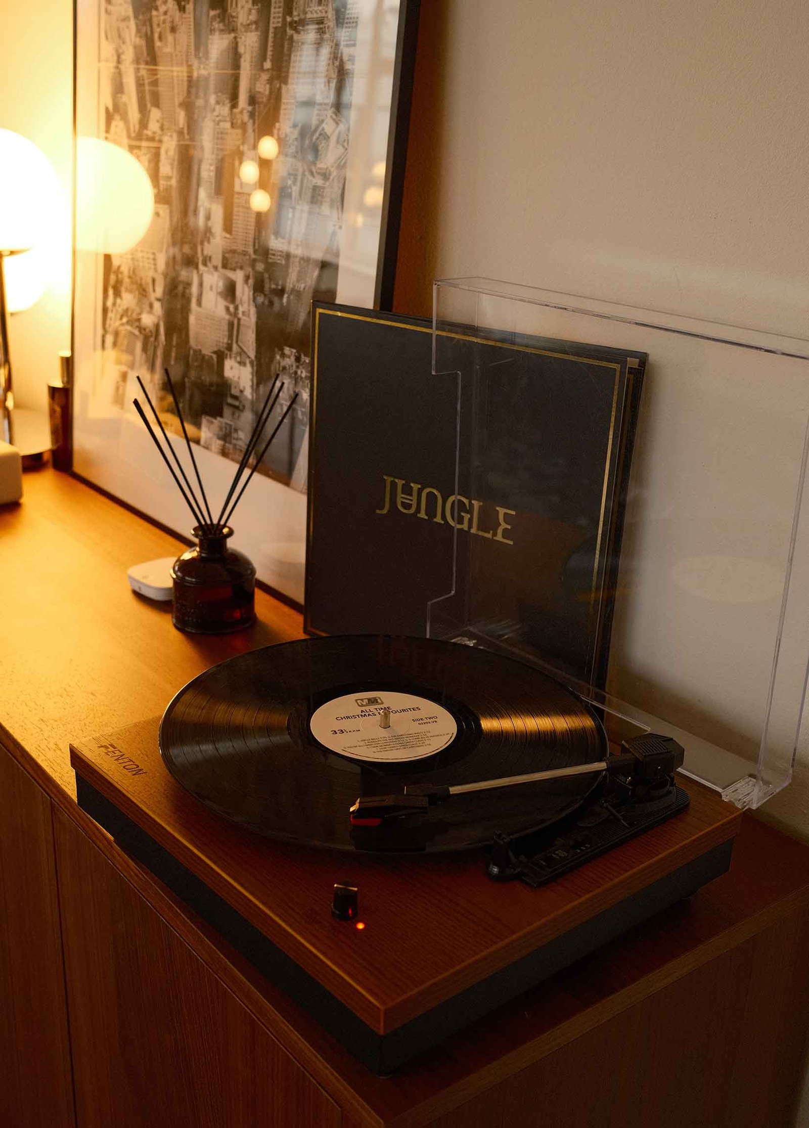 decorations of studio vinyl