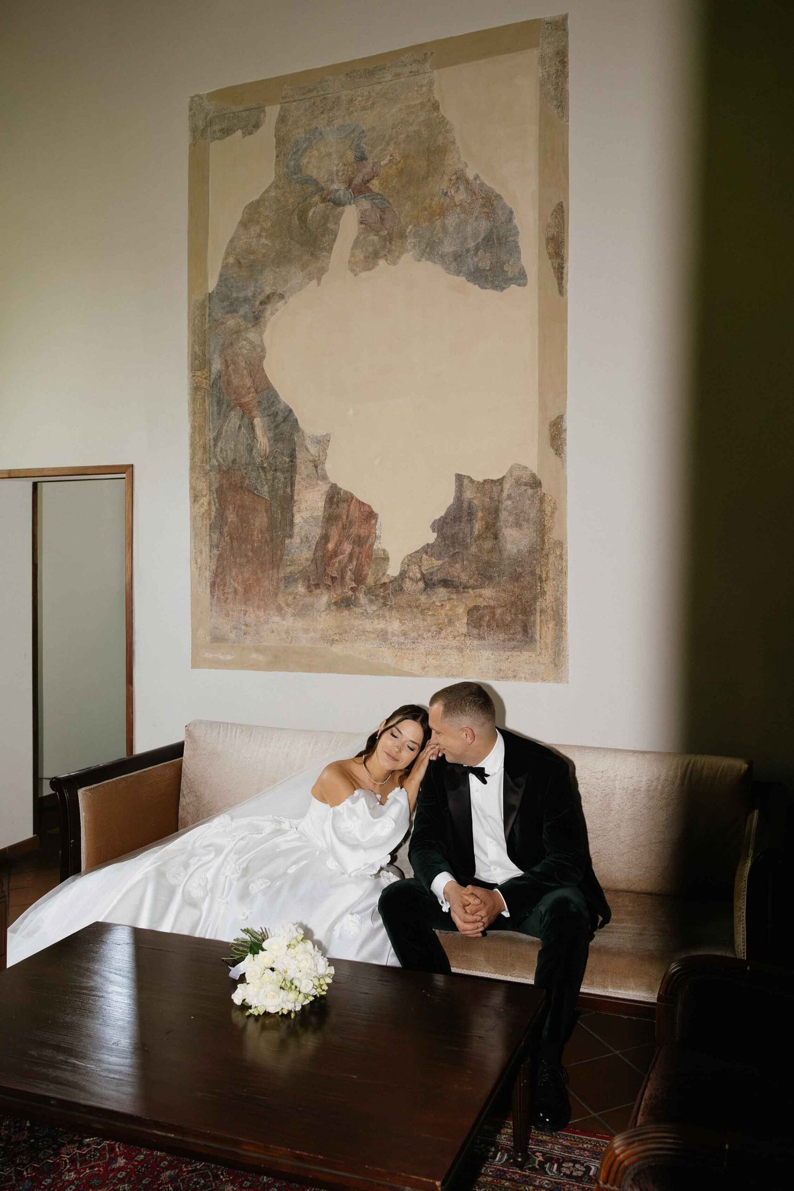 pazaislis monastery wedding photoshoot kaunas